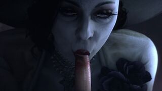 resident evil lady dimitrescu & many - sexy compilation~~!! ❤︎ 60fps