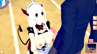 [Erotic Game Koikatsu! VTuber Veibae 3DCG Big Tits Anime Movie (Virtual Youtuber) [Hentai Game Koikatsu! Veibae(Anime 3DCG)