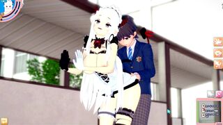 [Erotic Game Koikatsu! VTuber Veibae 3DCG Big Tits Anime Movie (Virtual Youtuber) [Hentai Game Koikatsu! Veibae(Anime 3DCG)