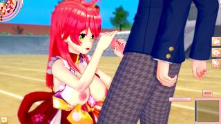[Erotic Game Koikatsu! VTuber Sakura Miko 3DCG Big Tits Anime Video (Virtual Youtuber) [Hentai Game Koikatsu! Sakura Miko(Anime 3DCG Video)