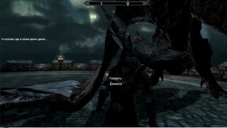 Skyrim porn! Dragon fucks a girl with his huge cock | PC Game