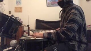 She's Masturbating Super Loud While I'm Practicing Drums