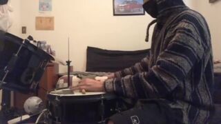 She's Masturbating Super Loud While I'm Practicing Drums
