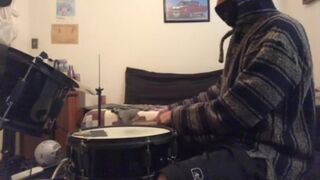 She's Masturbating Super Loud While I'm Practicing Drums