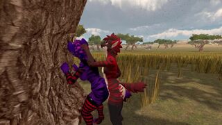 Hyena Furry VRchat ERP (with moaning)