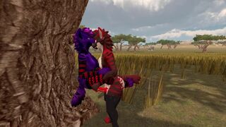 Hyena Furry VRchat ERP (with moaning)