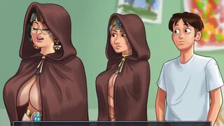 summertime saga learn to draw in Egyptian style