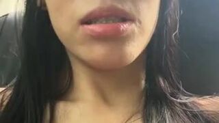 Horny video for my ex boyfriend, I'm on my way to a date with a stranger