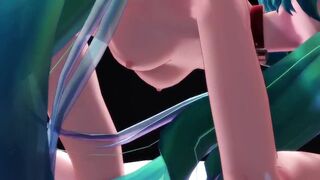 [MMD] 腰振りストレッチ [R-18]