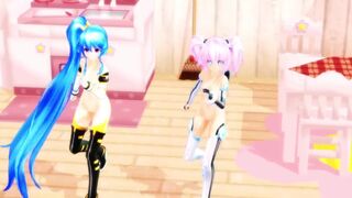 [MMD] 第三次プリン戦争 [R-18]