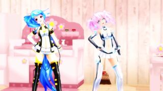 [MMD] 第三次プリン戦争 [R-18]