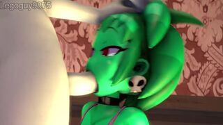 Shantae vs Nega the Vampire - FUTANARI [3D-SFM][BY-Legoguy9875]