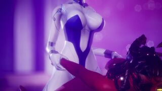 Lovely Robot Girl Fucks Her FUTA Cock Demoness Subverse