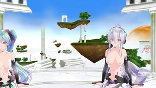 [MMD] SweetMajic - Miku Haku [R-18]