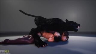 Succubus seduced Furies and he inseminated her | Big Cock Monster | 3D Porn Wild Life