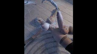 nier 2b futa - world's biggest & thickest monster cock with unstoppably huge cumshot!! ❤︎ 60fps