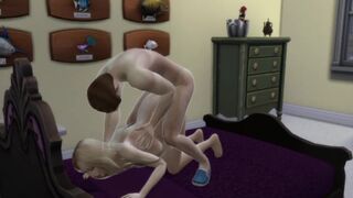 Sex with a pregnant woman. I am entertained right in front of guests