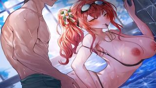 Azur lane 碧藍航線 Sex animation Compilation #2