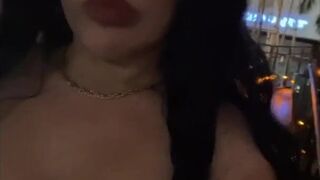 TINDER DATE PLAYS WITH MY LUSH BLUETOOTH TOY AT KOMODO MIAMI