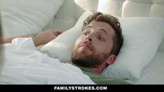 Caring Stepmom Cures Son with Blowjob