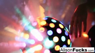 Sexy Big Boobed Disco Ball Babe Alison Tyler