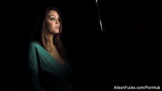 Behind the Scenes Interview with Beautiful Brunette Alison Tyler