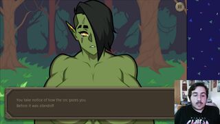 Meeting A Sexy Orc Girl! | Orc Waifu by FoxiCube