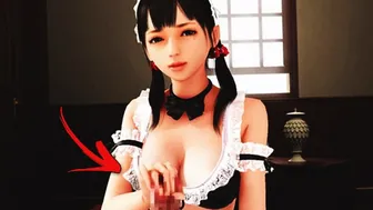 SUPER NAUGHTY MAID HANDJOB 3D HENTAI UNCENSORED