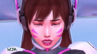 [WOPA] - D.VA LIVE, SURPRISED AT HOME BY ONE OF THE SUBSCRIBERS.