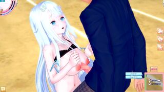 [Eroge Koikatsu! VTuber Tenshi to 3DCG Big Tits Anime Movie (Virtual Youtuber)[Hentai Game Koikatsu! Amatsuka Uto(Anime 3DCG Video)