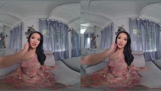 Welcoming Fuck With New Latina Girl Next Door Asia Vargas VR Porn