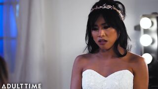 Ember Snow Trades Her Wedding Day For A Passionate Trans Fucking