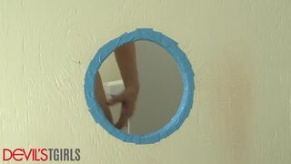 Trans Alexa Scout's Best Blowjob In Glory Hole