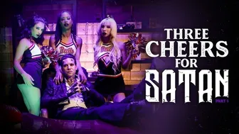 Burning Angel - Three Little Cheerleaders for Satan's Cock