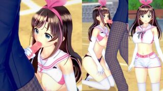 [Eroge Koikatsu! VTuber Kizuna Ai Part 3: Jinroi Blowjob Special Edition 3DCG Big Tits Anime Movie (Virtual Youtuber)