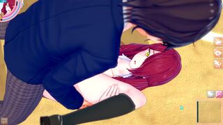 【エロゲーコイカツ！】食戟のソーマ 小林竜胆3DCG巨乳アニメ動画