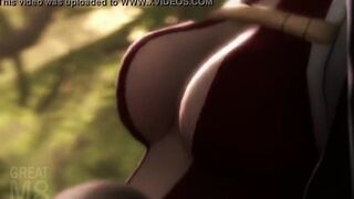 My Hero Academy Hentai - "Training Session" Momo Yaoyorozu X Todoroki X Tokoyami [SFM With Sound]