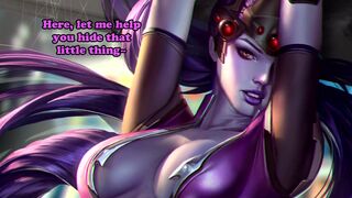 Hentai JOI - Widowmaker Breaks you in (sissy, femdom, assplay, CBT, edging, cum from anal)