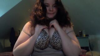 Chubby Teen Girl Skypes You And Wants to Watch You Jerk Off