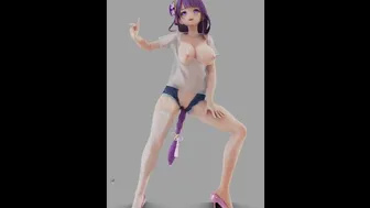 【R18-MMD-Vertical View 2】Genshin Impact Raiden Shogun Ei 雷电将军