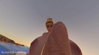 Resort Desires (Giantess growth & Hyper cock)