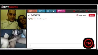 We Meet A Couple And Fuck Together Live On "Dirtyroulette.Com", 100% Real.