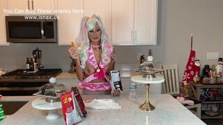 Willow Lansky's Topless Food Reviews Lays Spicy Korean Ramen Chips, Lays Wagyu Steak Chips, & Lays Max Ghost Pepper Chips