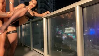 lil d gets caught fucking valerie kay on the balcony (instagram @lastlild)