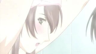 Hentai Sex Porn Hot Couple Eats Wet Pussy in shower