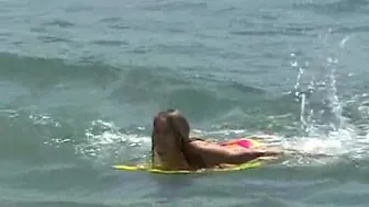 Premium GFs - Sweet Little April Fingers Herself After A Day At The Sea