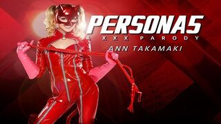 VR Cosplay X - Blonde Teen Thieve ANN TAKAMAKI from Persona 5 Is All About Her Pleasure VR Porn