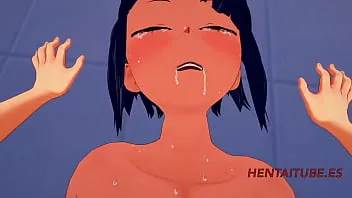 Boku No Hero Hentai - Jiro Kyoka & Kaminari Denki Sex At Classroom ...