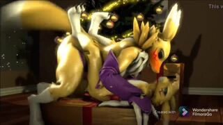 Renamon Futa Mother x Daughter Extended Cut