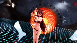 [MMD] Zigg Zagg - Sena & Yozora neko Style [R-18]